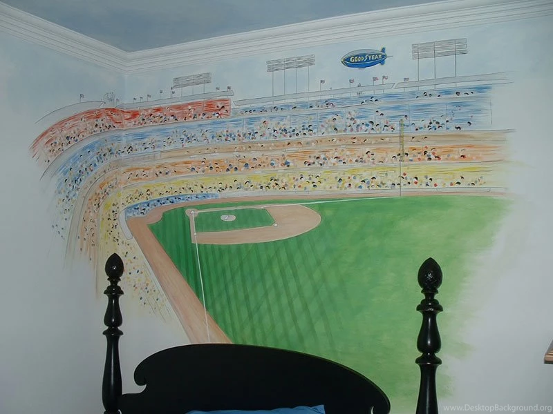 Wallpapers Baseball Stadium Wall Mural Decorate Pictures On The Wallpapers Baseball Stadium Wall Mural Decorate Pictures On The Desktop Background