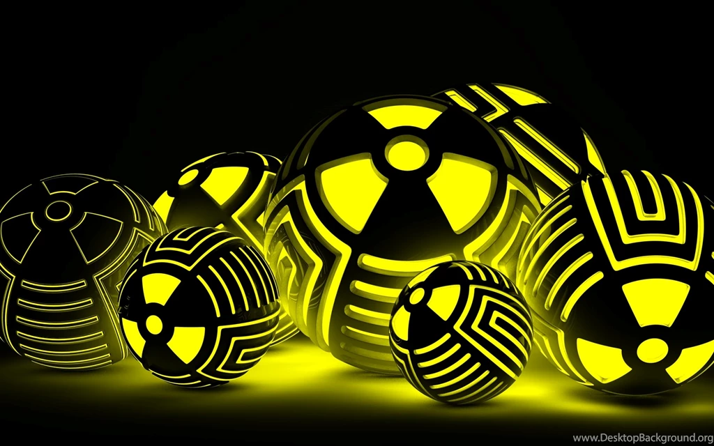 Blue Radioactive Wallpapers