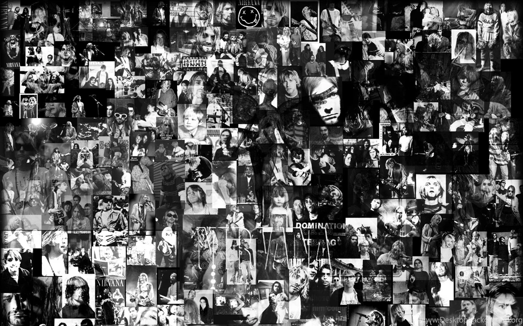 Download Wallpapers, Download 2560x1600 Nirvana Collage 1600x1200 ...