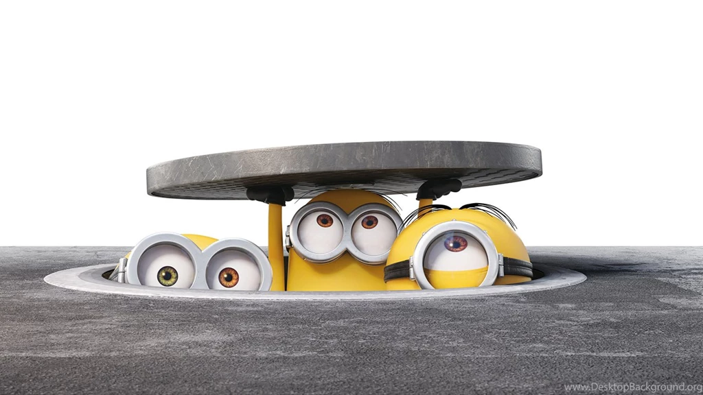 HD Backgrounds New Cute Minions Hiding Bob Stuart Kevin Wallpapers ...