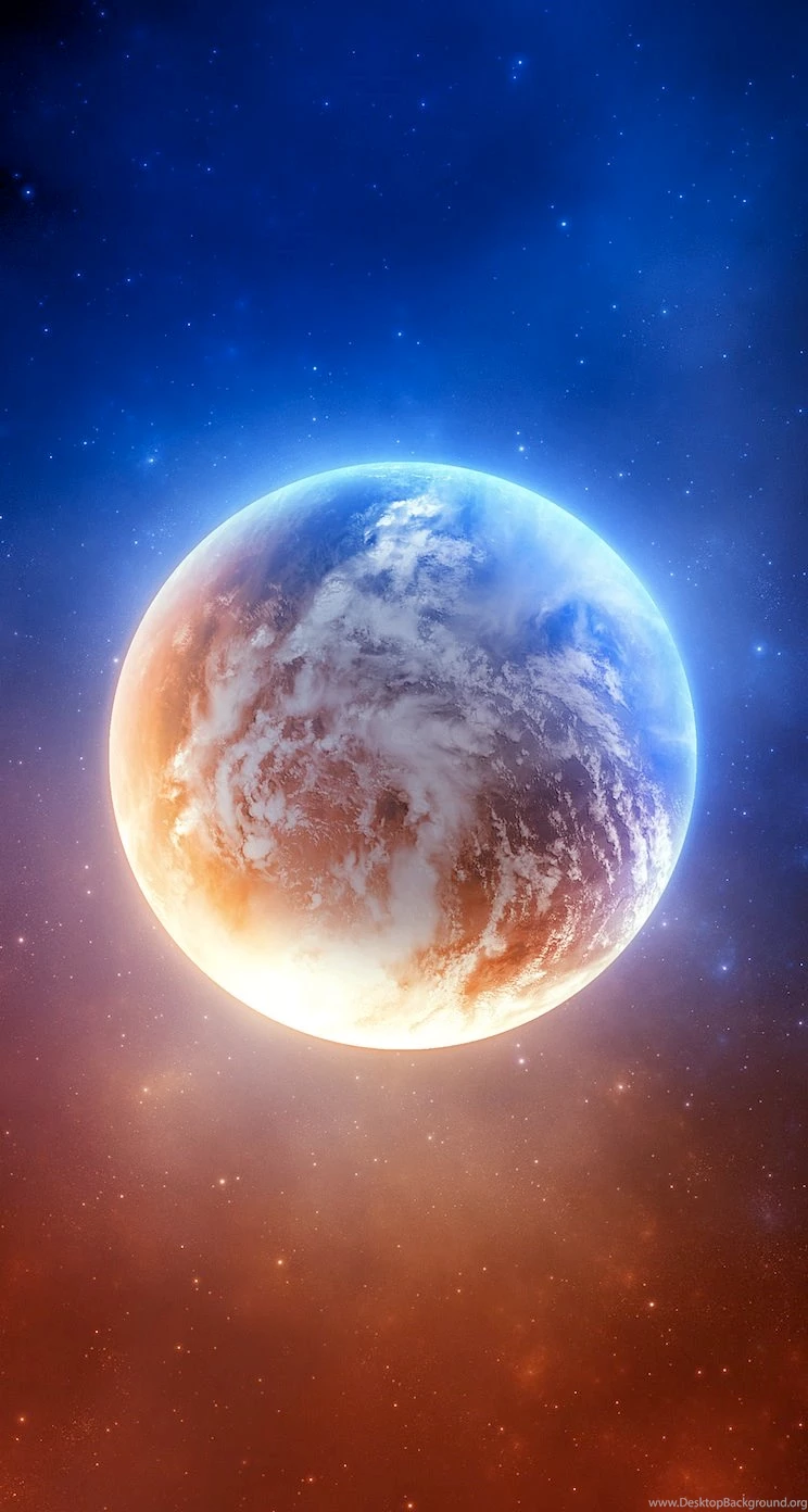 Wonderful Earth In Abstract Space iPhone 5s Wallpapers Download ...
