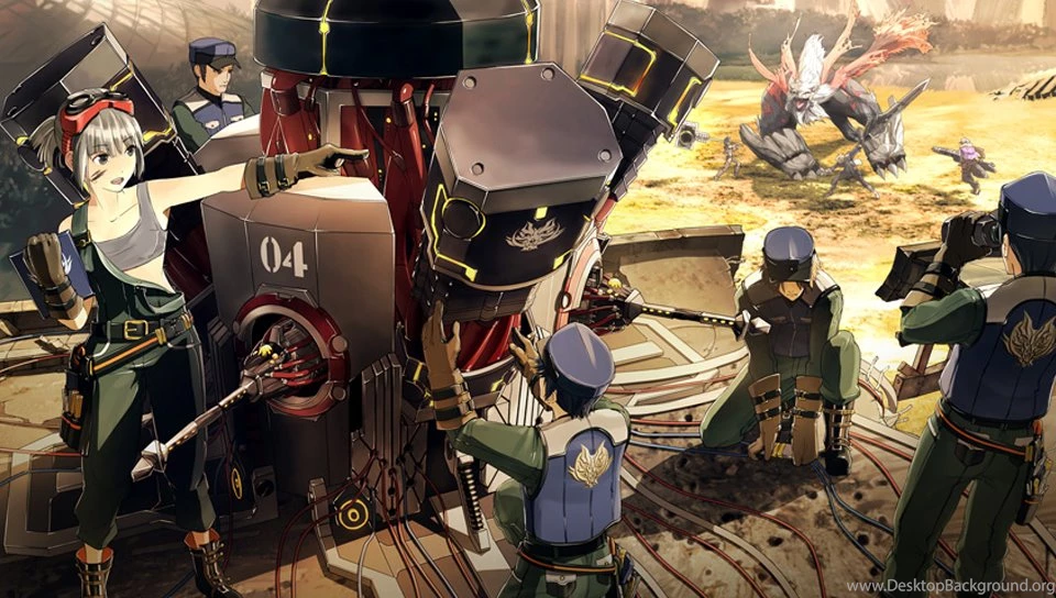 Support Team – God Eater PS Vita Wallpapers   Free PS Vita Themes ...