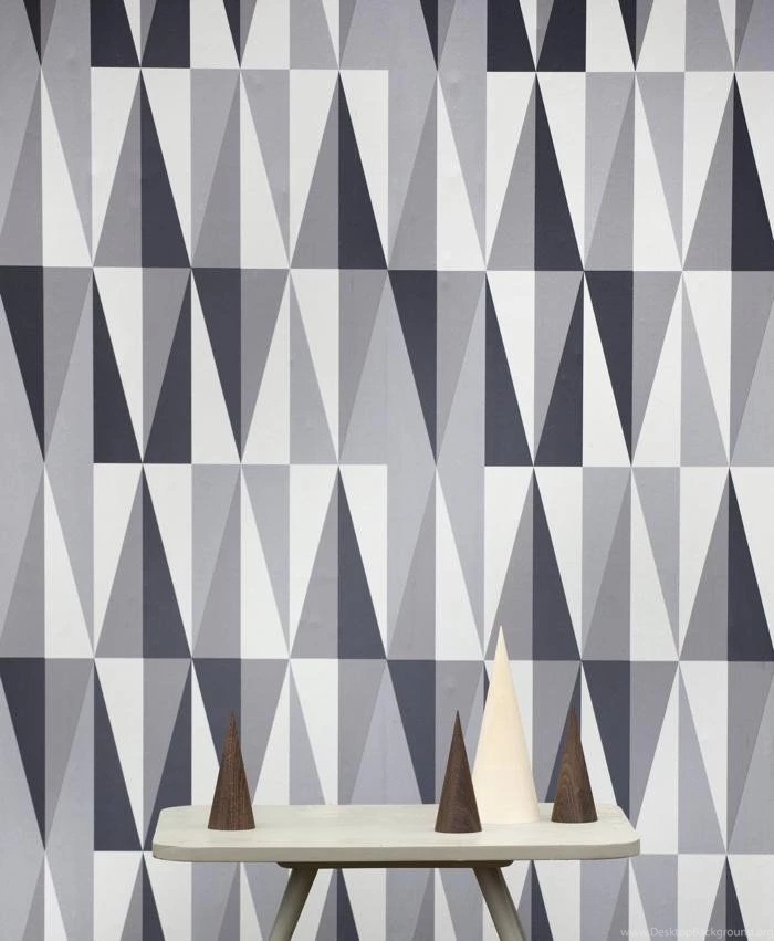 Ferm Living Grey Spear Wallpapers At House&hold.   House&Hold
