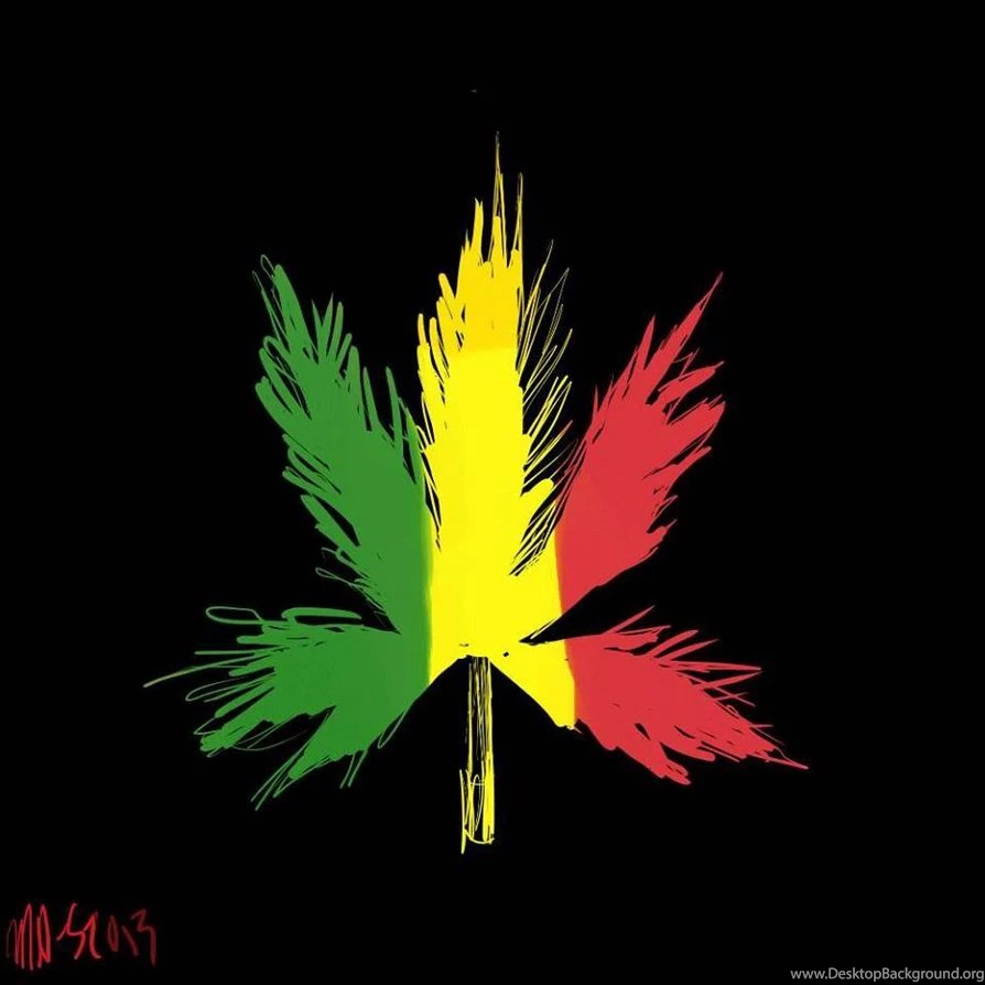 Top Bob Marley Pot Leaf Wallpapers