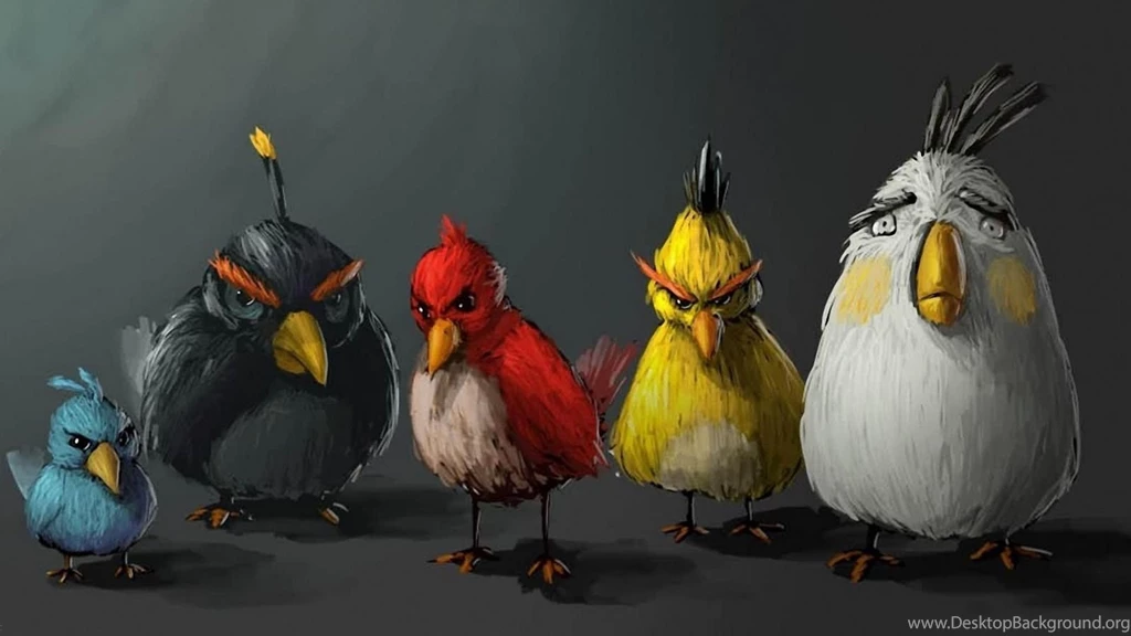 Paint Art Angry Birds Hd Wallpapers HD Wallpapers