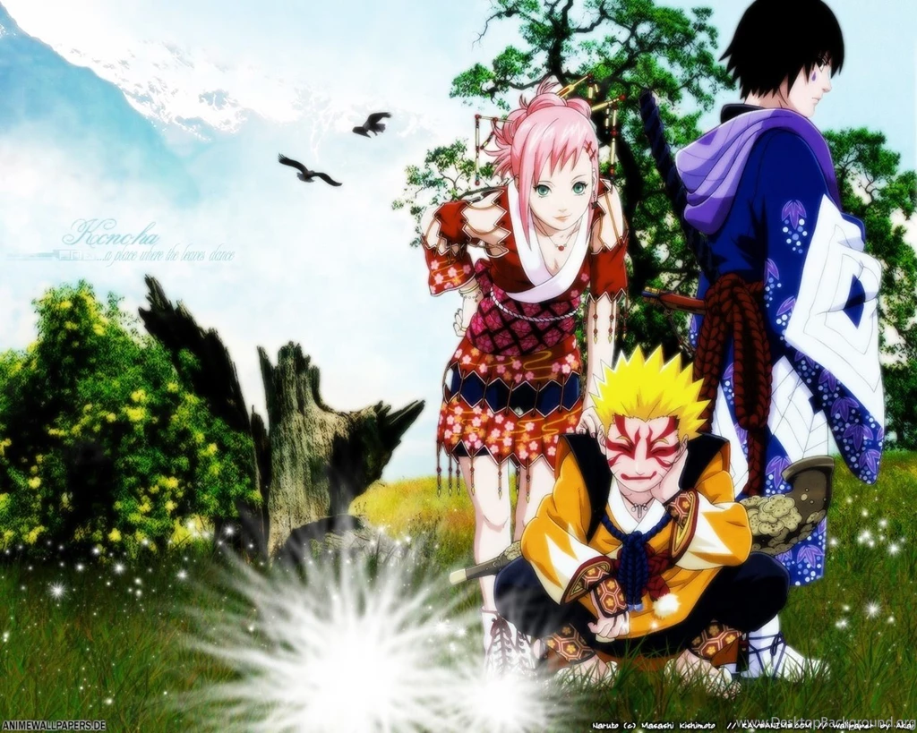 Naruto + Sakura + Sasuke Naruto Shippuuden Wallpapers (21119506 ...