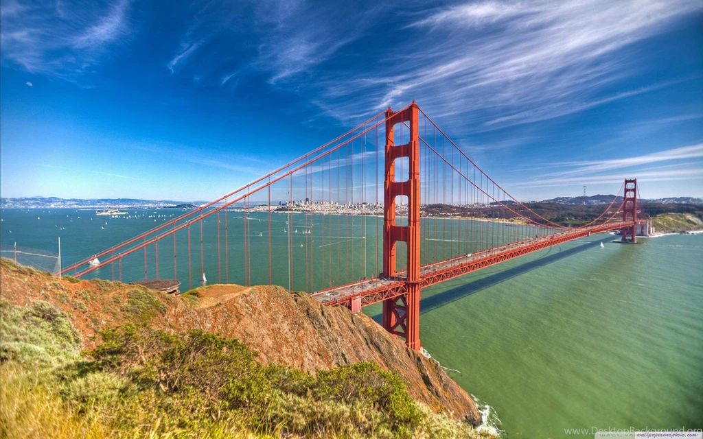Golden Gate Bridge Fog HD 16:9 16:10 Desktop Wallpaper: High ...