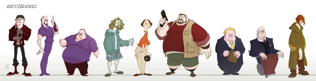 The Big Lebowski FINAL.color. By XAV Drawordie On DeviantArt