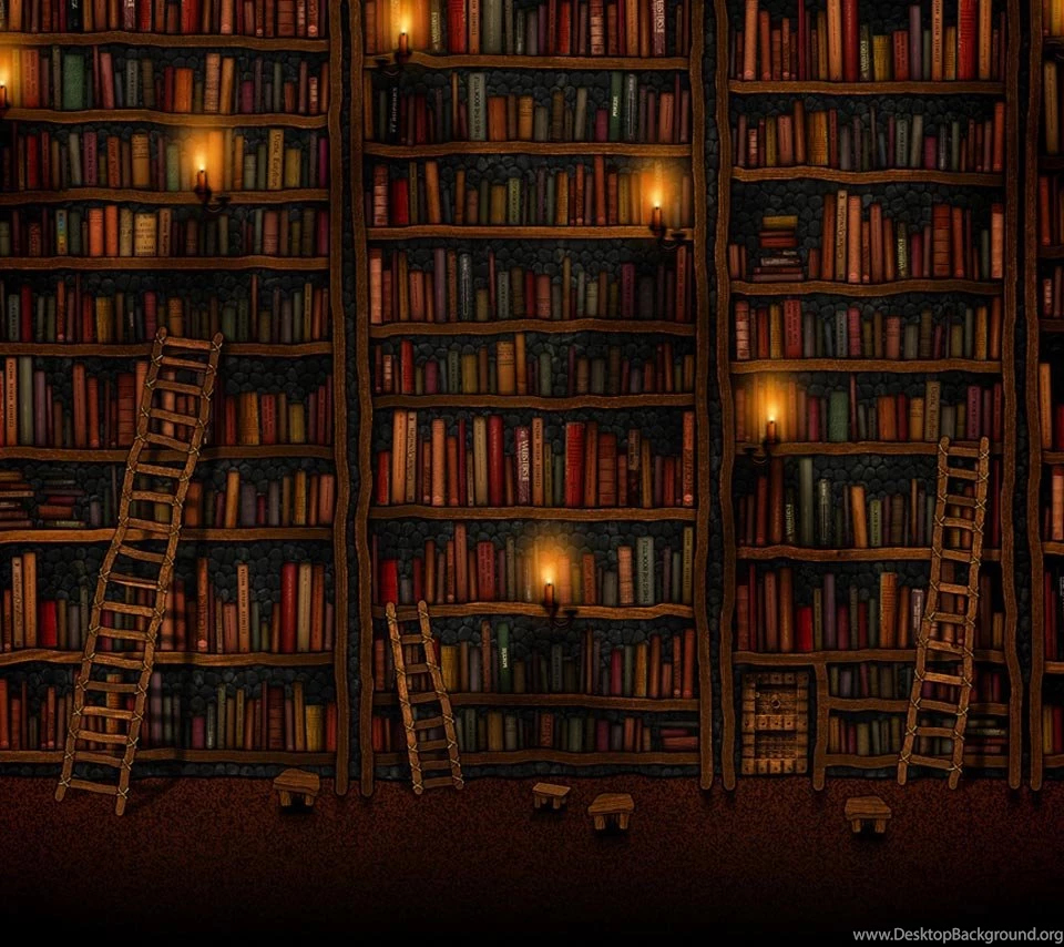 Book Shelf   Flikie Wallpapers