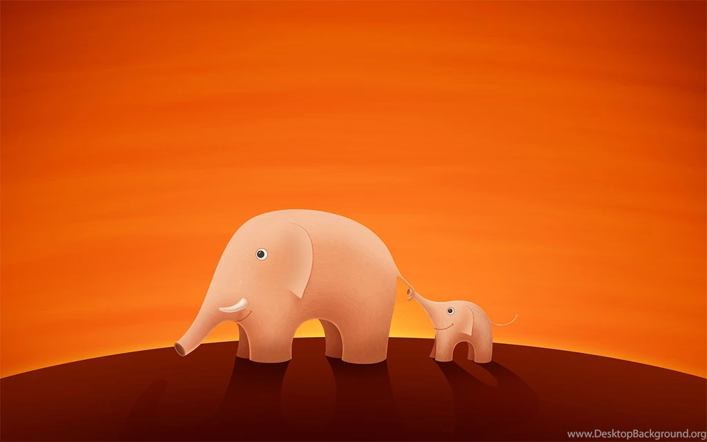 Cute Cartoon Elephant Wallpapers Bing Images