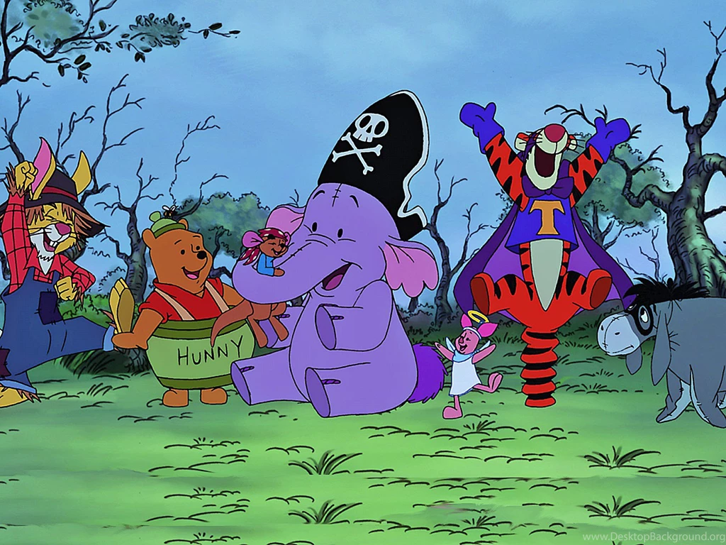 Elephant Enjoying Cartoon Wallpapers   1600x1200   1700609