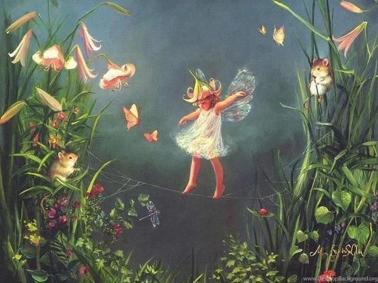 Download Fantasy Fairies Little Fairy Wallpapers 1024x768