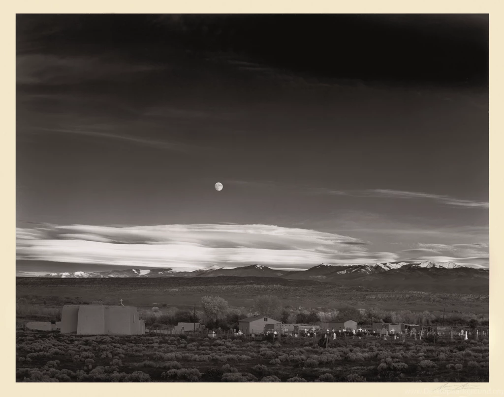 Ansel Adams, 'Moonrise, Hernandez, New Mexico'