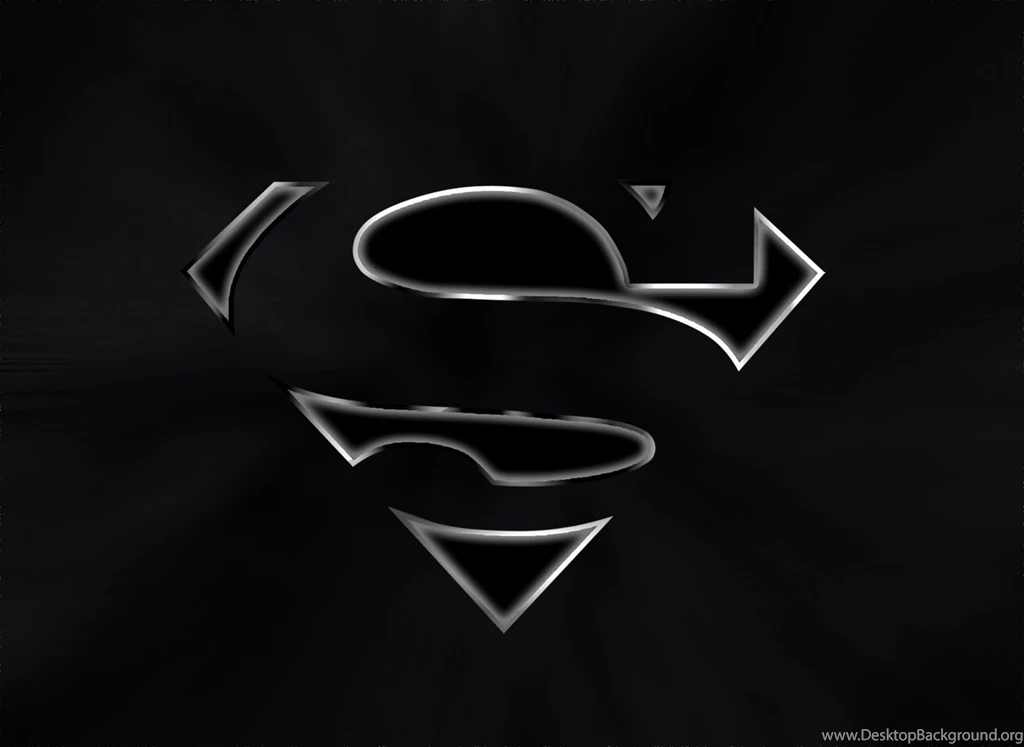 Superman Logo Wallpapers Black