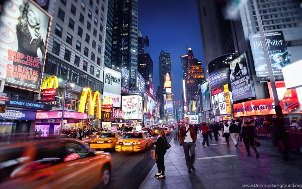 Down On Broadway', United States, New York City, Times Square ...