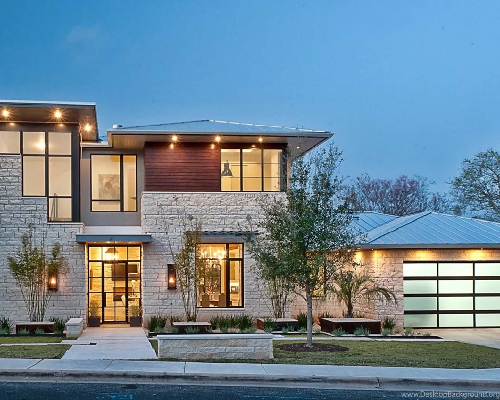 1280x1024 House, Home, Cat Mountain Residence, Modern House ...