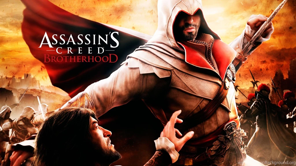 Assassin's Creed Brotherhood Fight Scene Desktop Wallpapers ...
