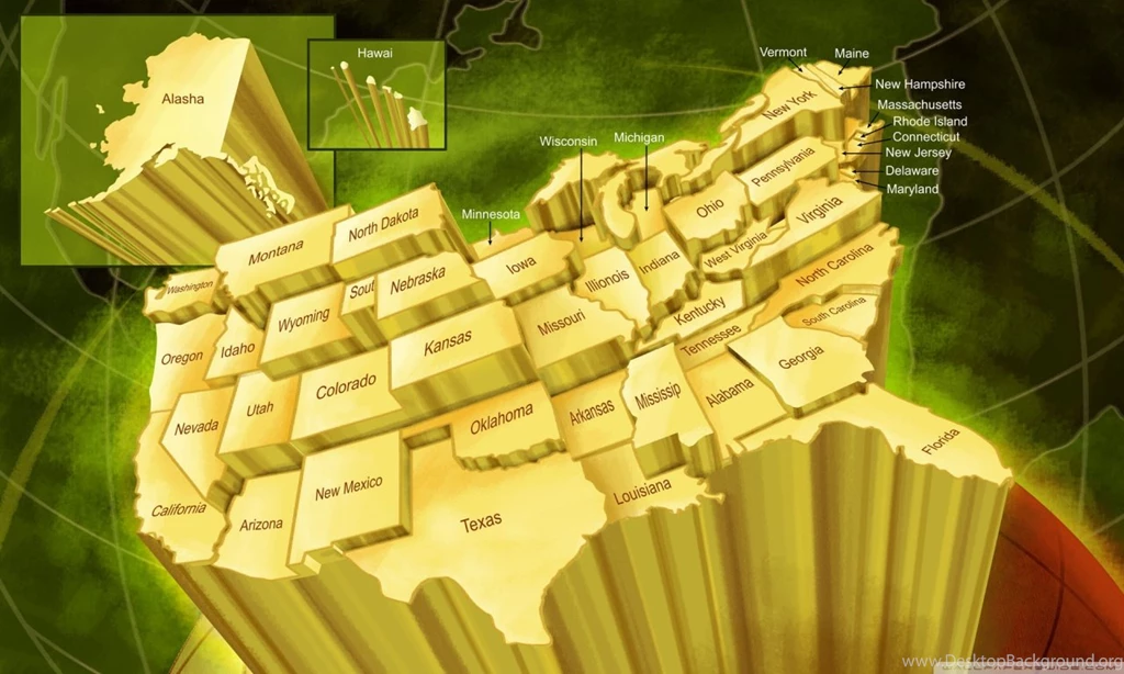 United States Map, Independence Day HD Desktop Wallpapers ...