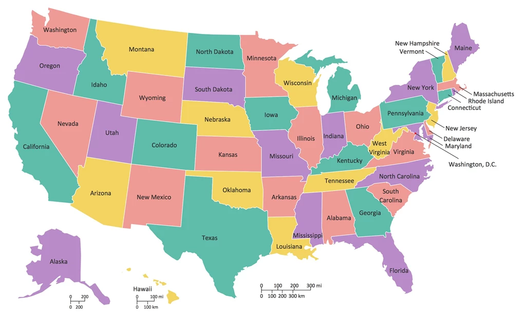 Map Of The Usa Computer Wallpapers, Desktop Backgrounds ...