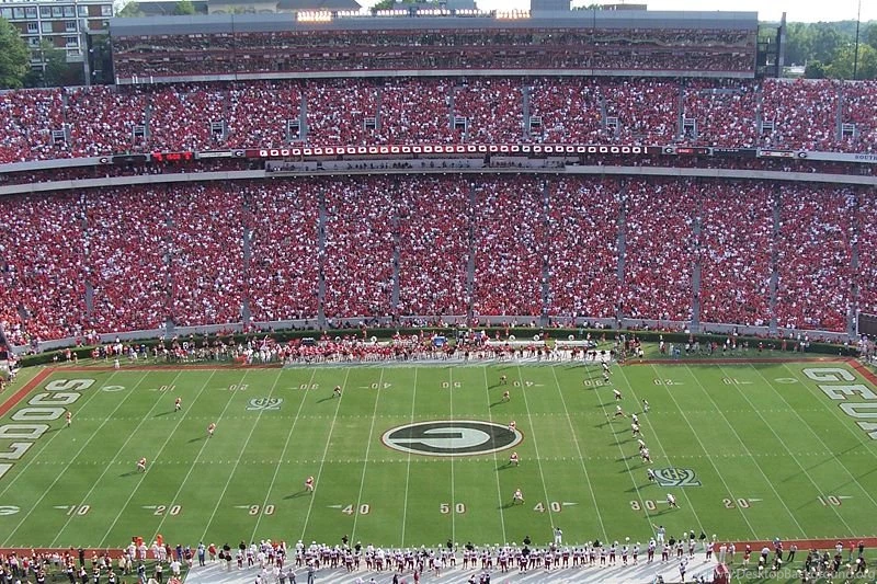 Sanford Stadium Georgia Bulldogs Football