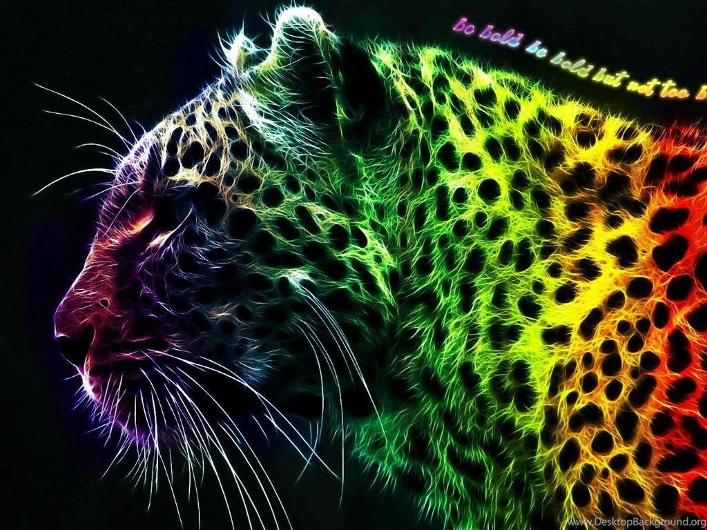 Wallpapers Skin Tiger Full Pattern Colorful The Free 1024x768 ...