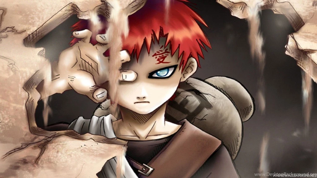 Wallpapers Gaara Anime Shield Naruto With Resolution 1366x768 ...