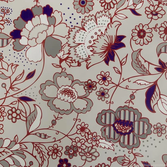 Romantic Garden   Self Adhesive Wallpapers Home Decor Roll   Modern ...