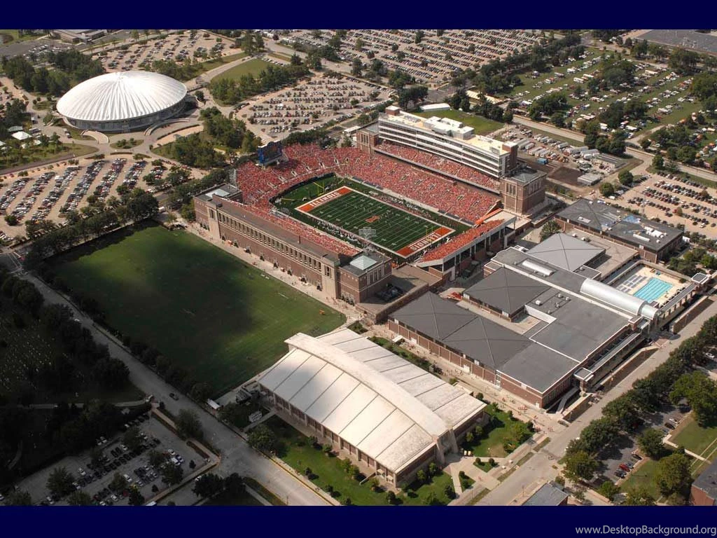 Fighting Illini Football: The 3D Model Of Memorial Stadium In ...