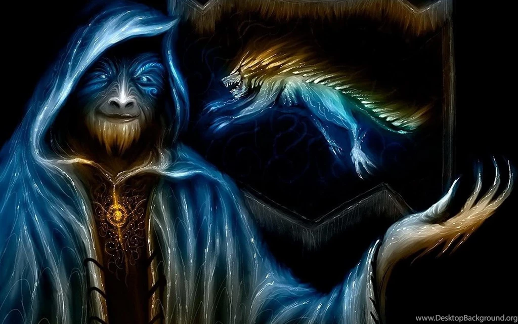 Blue Wizard Wallpaper,blue HD Wallpaper,wizard HD Wallpapers ...