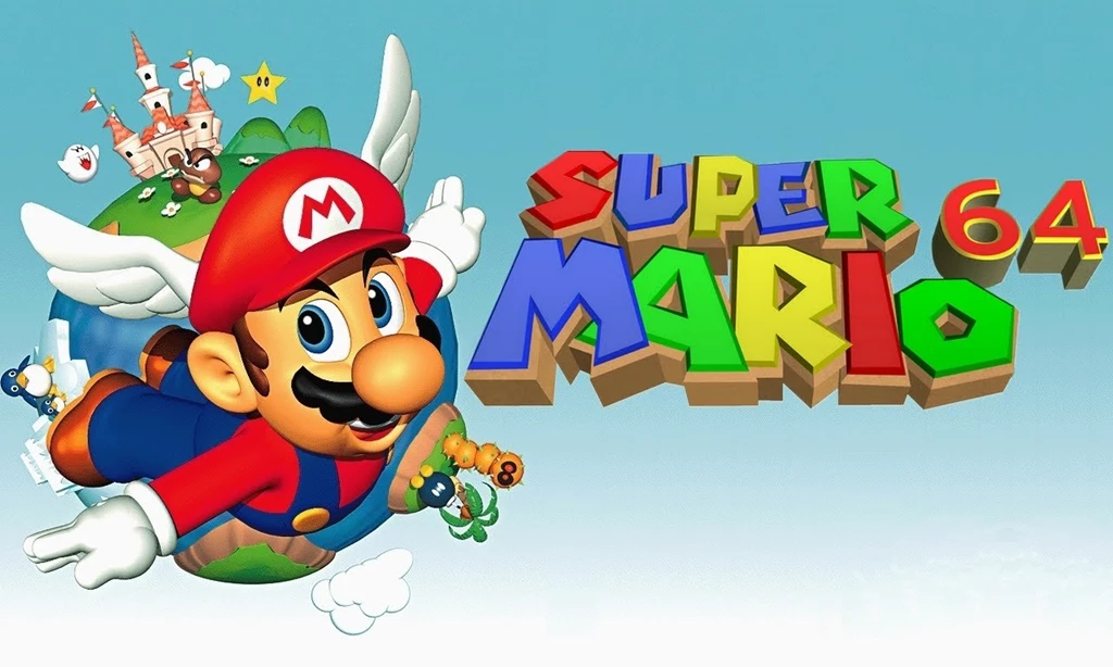 1920x1080px Super Mario 64