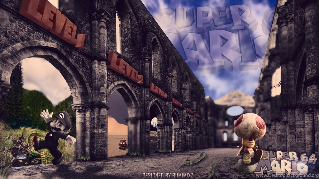 Super Mario 64 Real Life By Bumipoo On DeviantArt