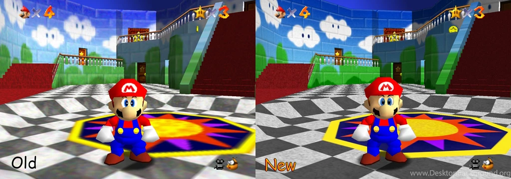 Super Mario 64 High Resolution Texture Pack By Myownfriend On ...