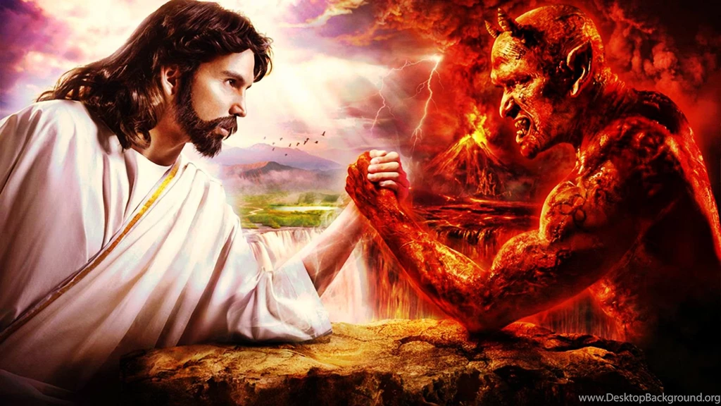 Jesus Vs Satan, Wrestling, 1920x1080 HD Wallpapers And FREE Stock Photo