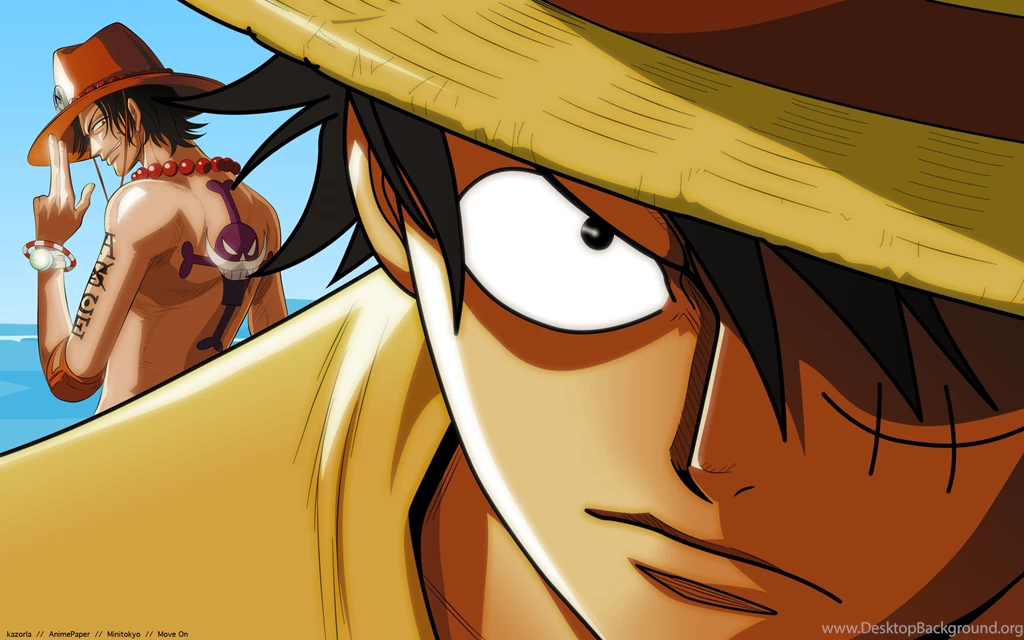 Ace And Luffy Wallpapers WallpaperFav.com