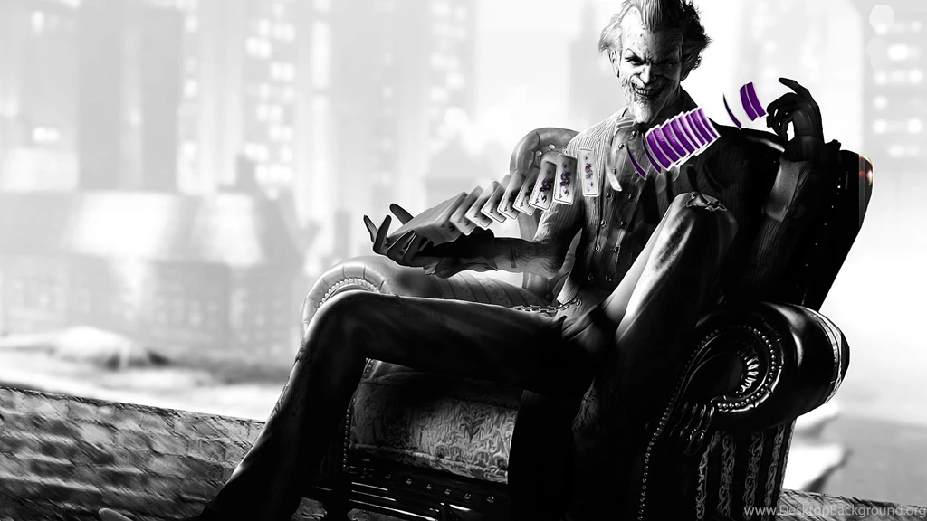 Batman Arkham City The Joker Armchair Cards