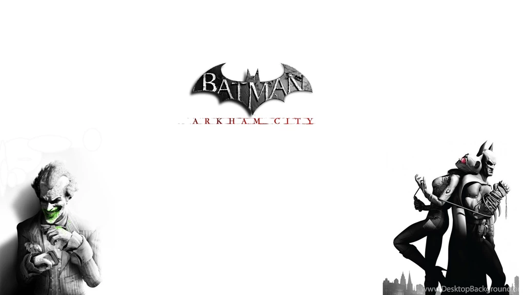 Download Wallpapers 3840x2160 Batman Arkham City, Joker, Smile ...
