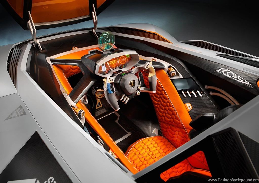 Lamborghini Egoista Interior HD Wallpapers