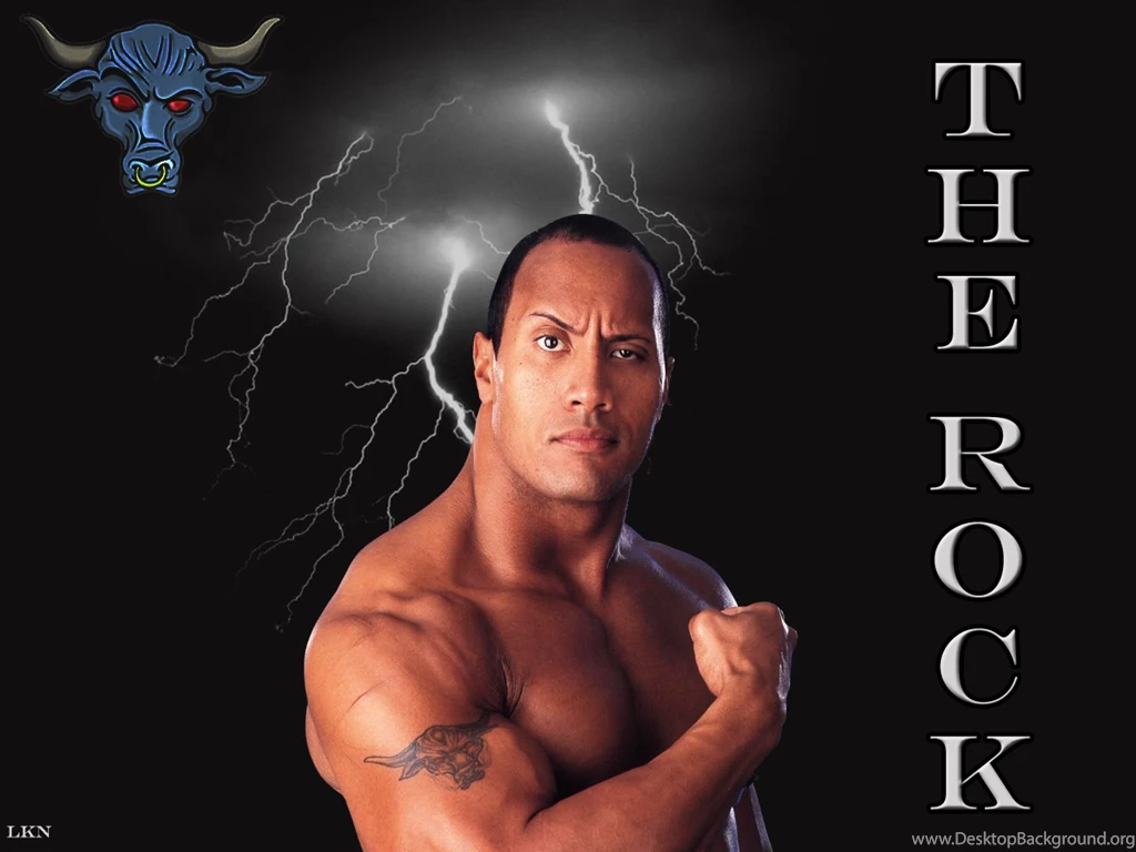 Wallpapers The Rock Wrestler Johnson Lightning 1280x960