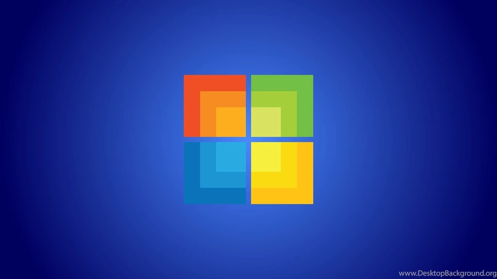 Wallpapers Blue Minimalist Win Windows Cubes Orange Green Cyan ...