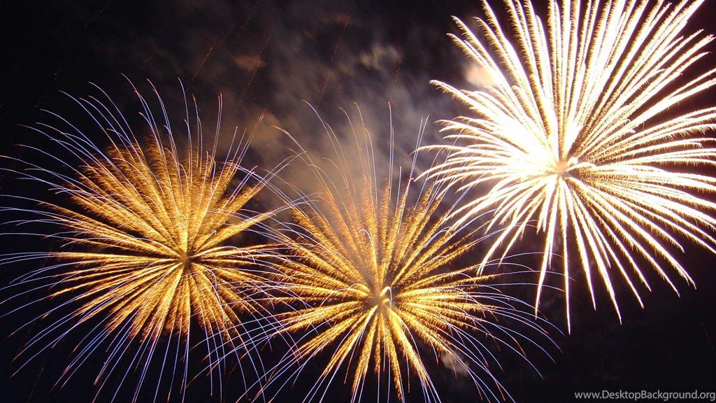 Cool Abstract Desktop Backgrounds: Fireworks FHDQ