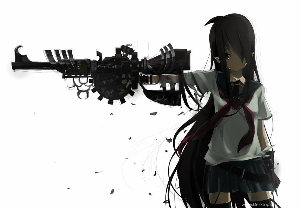 Gun Wielding Girl Wallpapers Pack 2 – Randomness Thing
