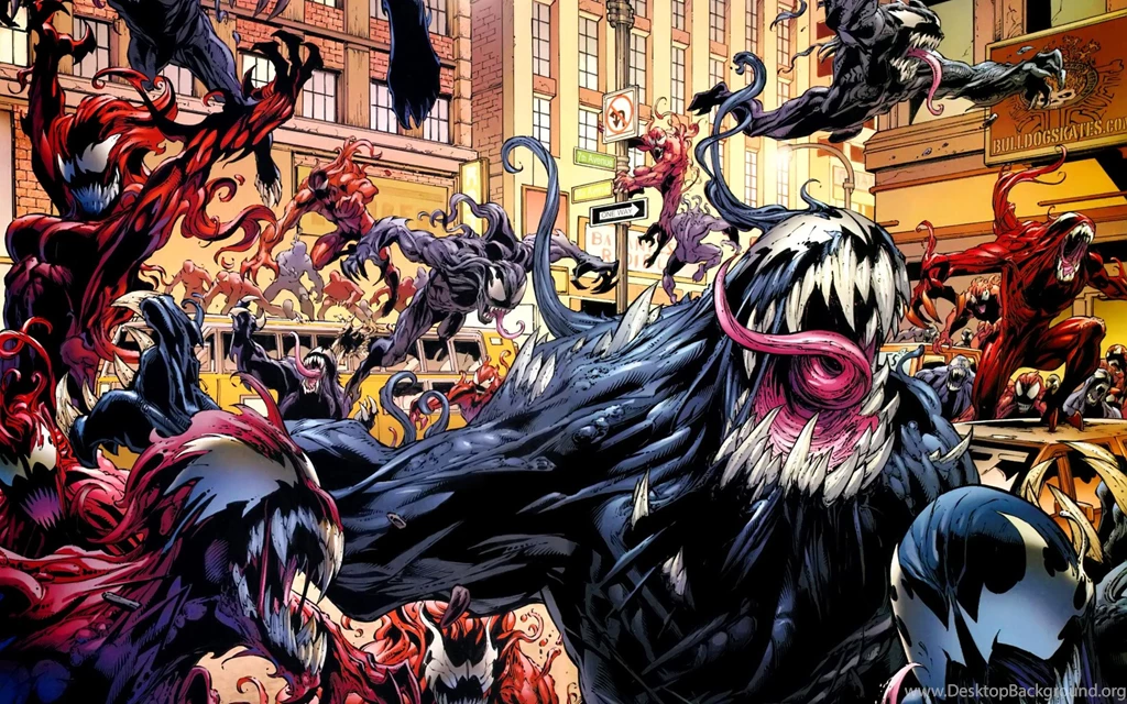 Wallpapers Spider Man Comics Chaos Symbiont The Crowd Hd 1920x1200 ...