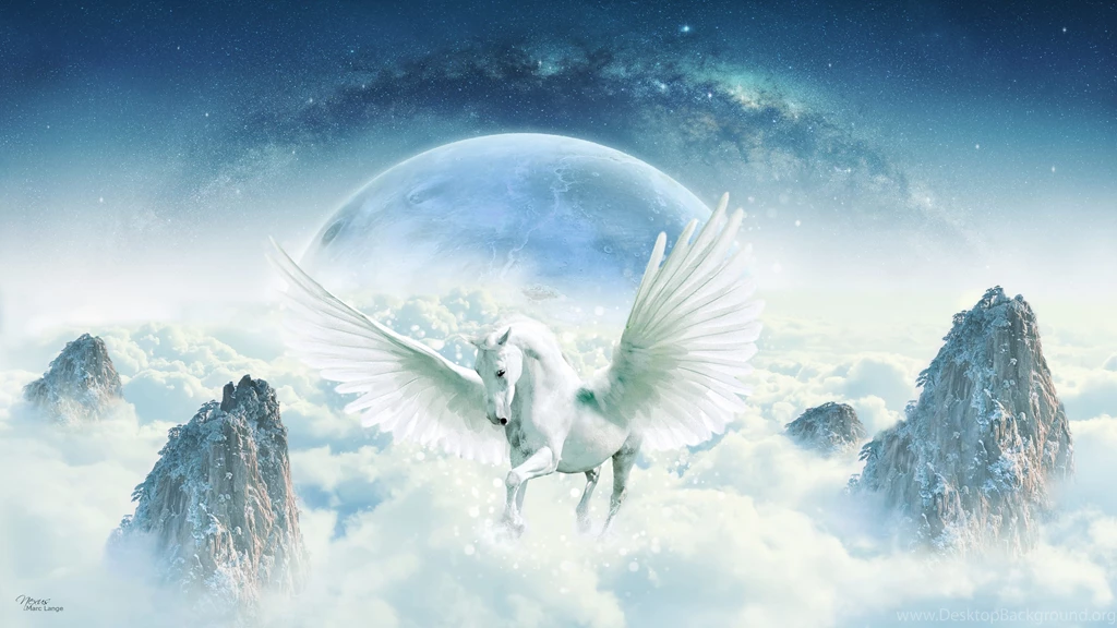Unicorn Wallpapers HD Download For Desktop Of Flying Horse