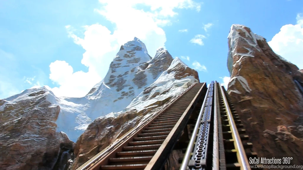 HD] Mt. Everest Ride POV   Expedition Everest   Legend Of The ...