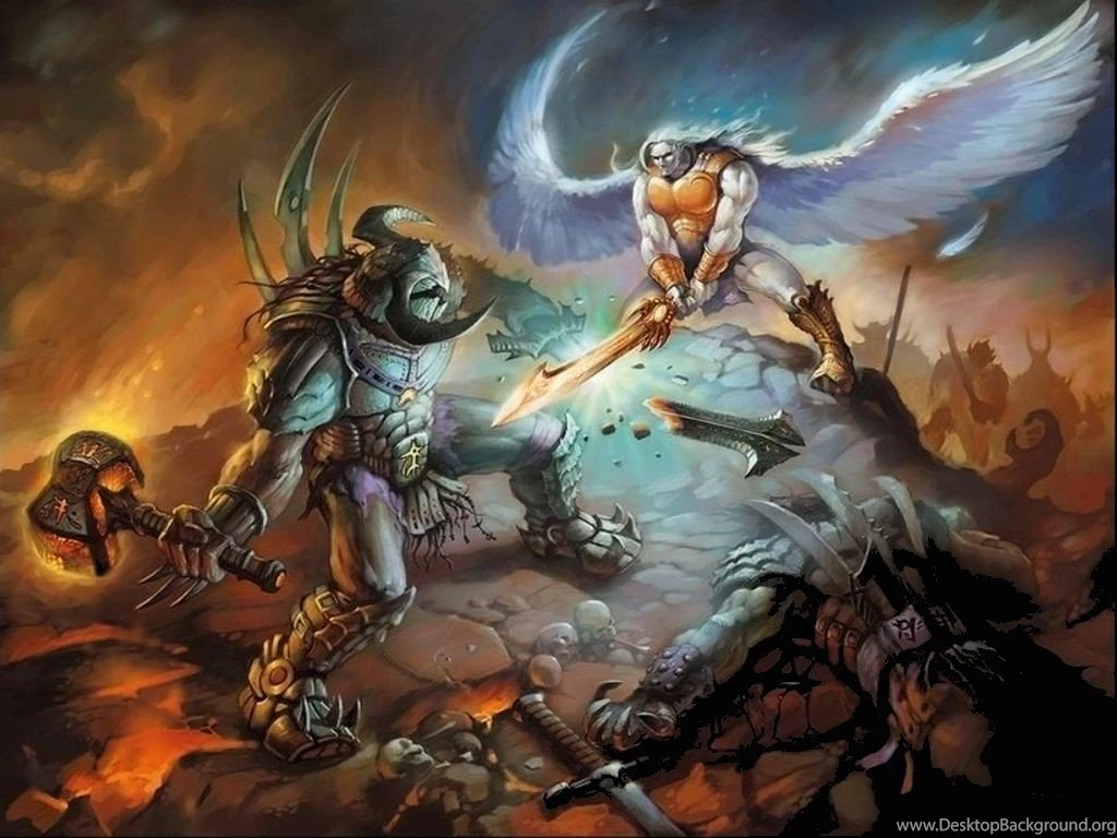 Angels Vs Demons Wallpapers Hd
