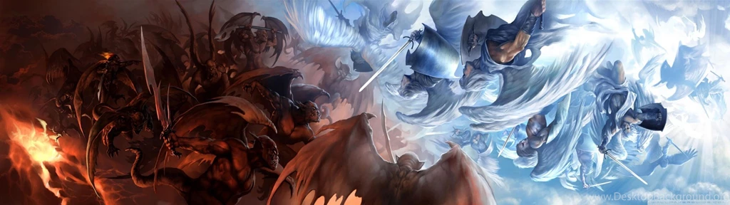 Angels And Demons HD Desktop Wallpapers : Widescreen : High Definition