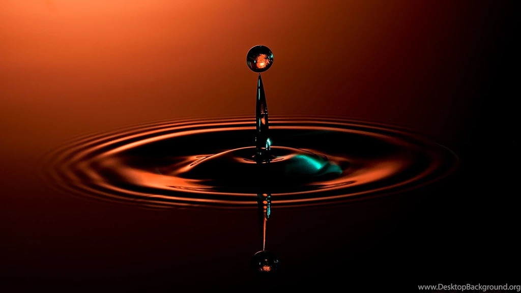 3d Water Drop Wallpapers