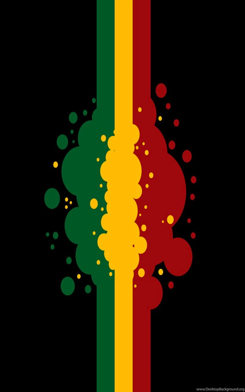 Rasta Flag Cell Phone Skin For Lifeproof iPhone 6 / 6S Plus Nuud