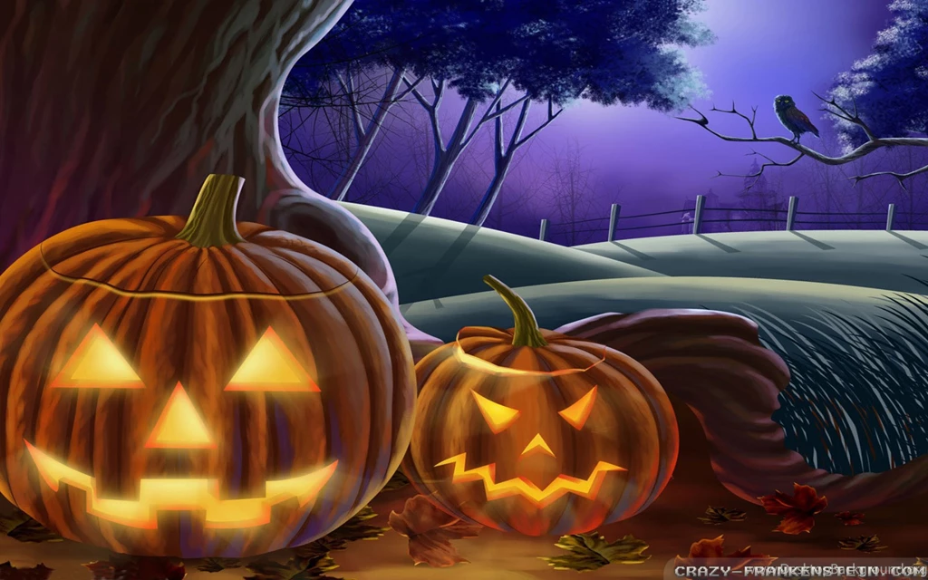 Jack O' Lantern Halloween Wallpapers   Crazy Frankenstein