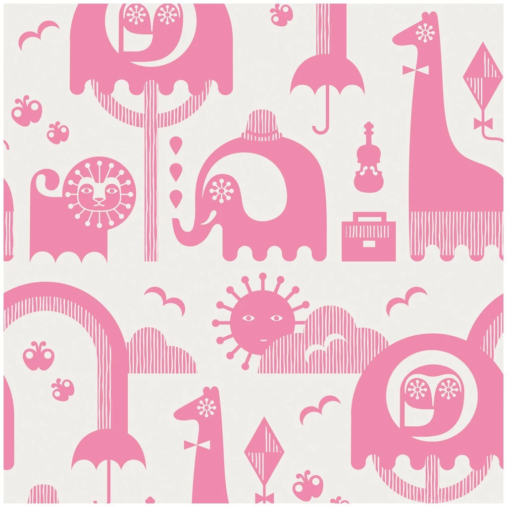 Jonathan Adler Junior Jungle Wallpapers Pink Free Shipping